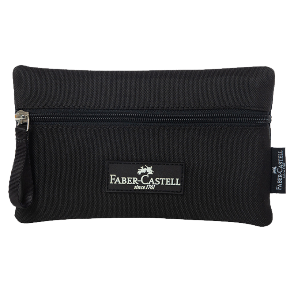 Faber-Castell Classic 5177000119 Tek Bölmeli Okul Kalem Çantası Siyah