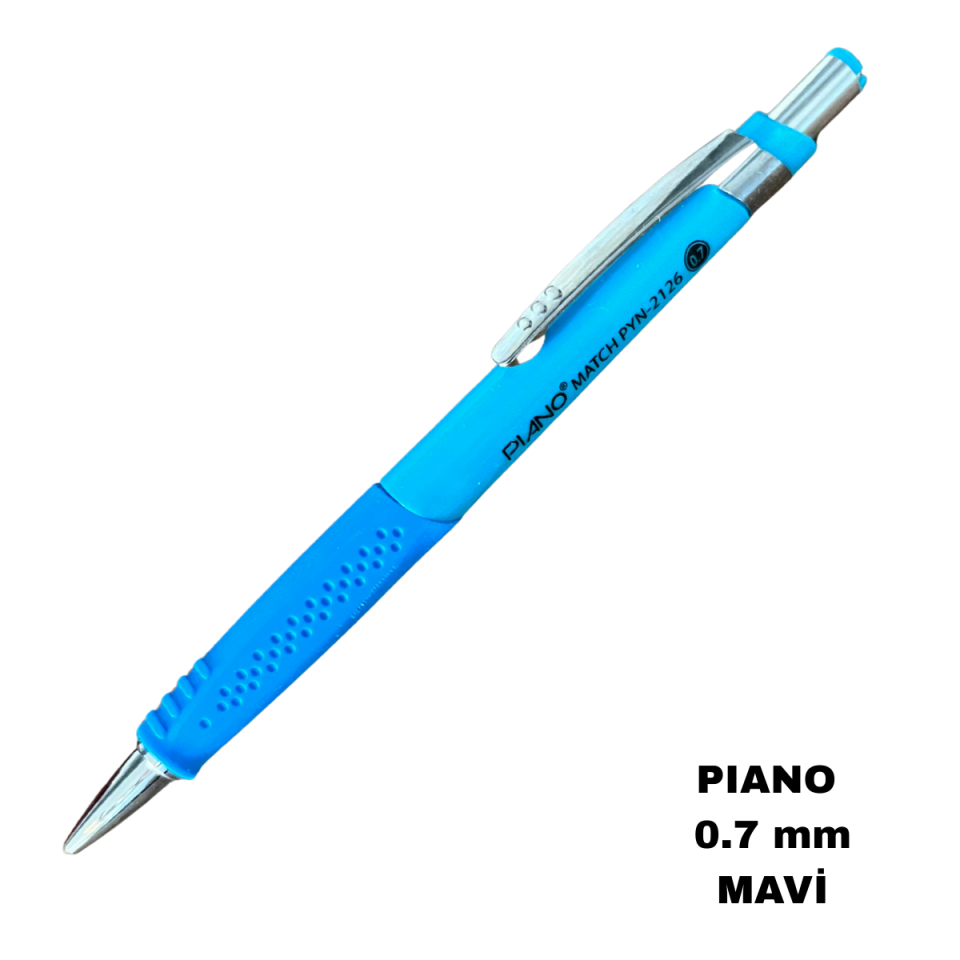 Piano Match Py-2126-01 Versatil Kalem Mavi 07mm