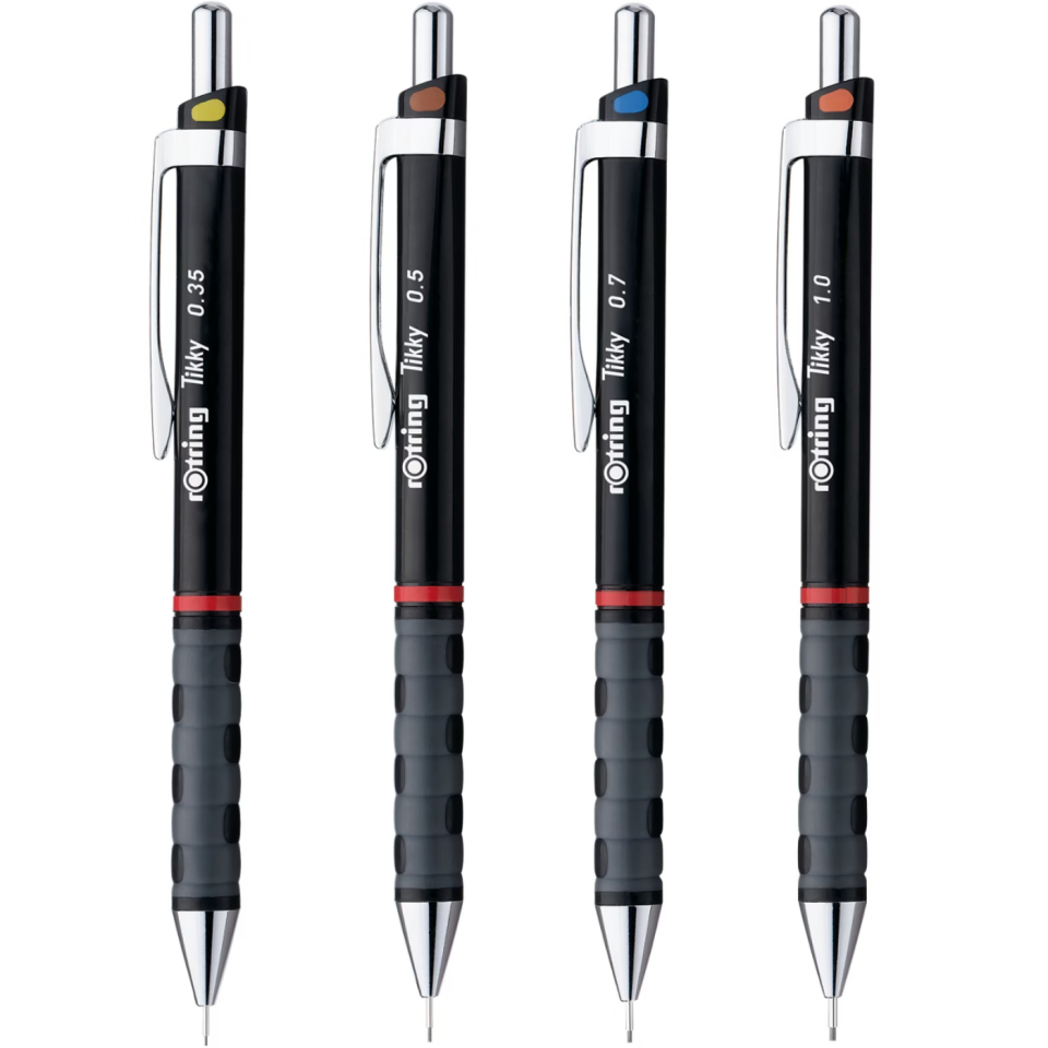 Rotring Tikky Versatil Kurşun Kalem Siyah Serisi
