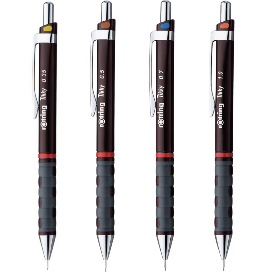 Rotring Tikky Versatil Kurşun Kalem Bordo Serisi