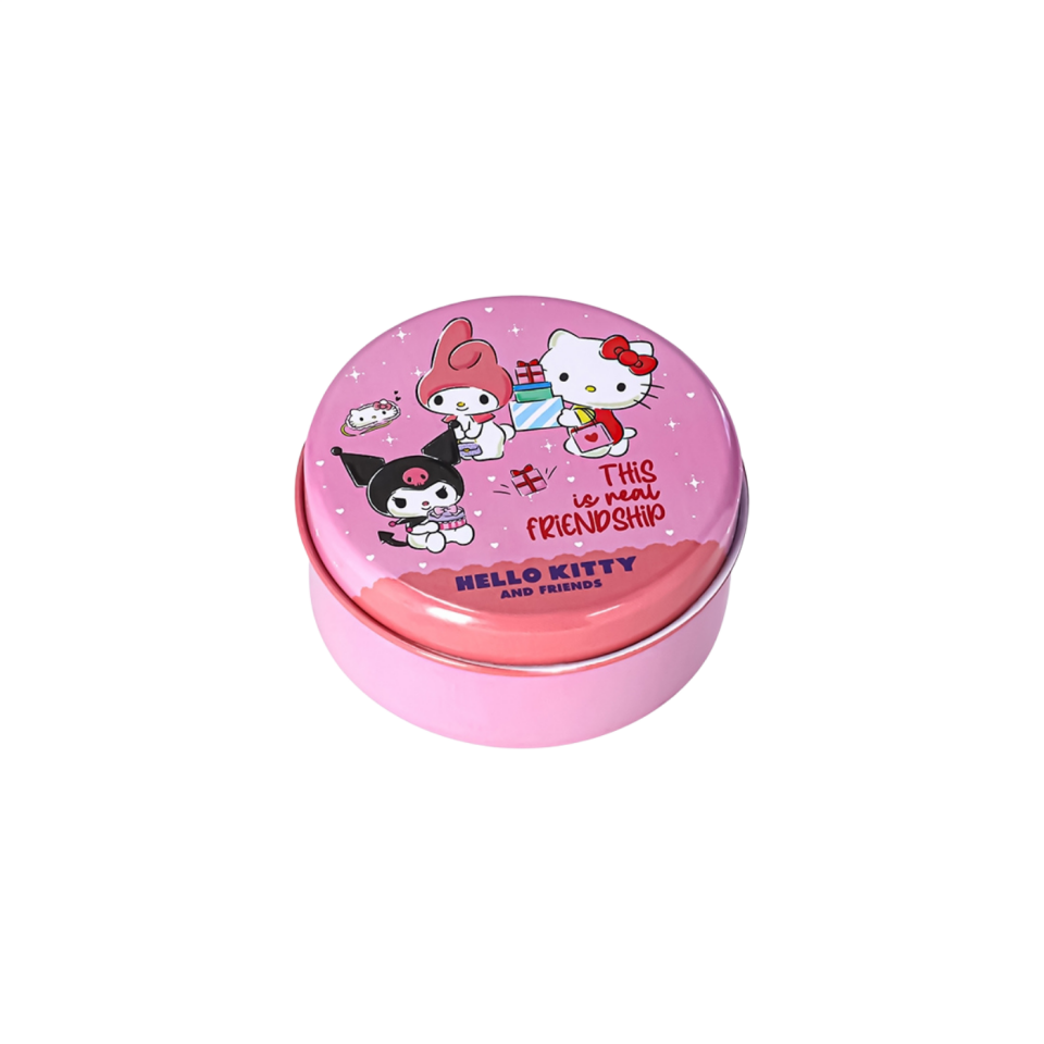 Kuromi Mini Metal Yuvarlak Kutu  21632-03