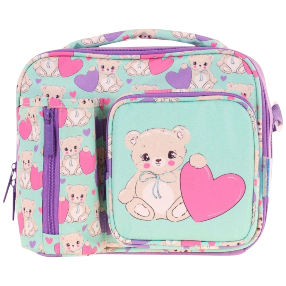 Kaukko Kids Beslenme Çantası Peluş Ayı L7239