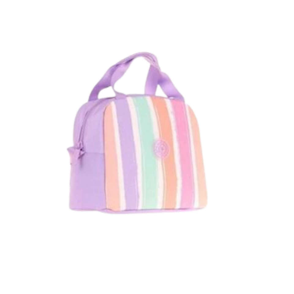 Kaukko Rainbow Beslenme Çantası (Çizgili Lila) K9076