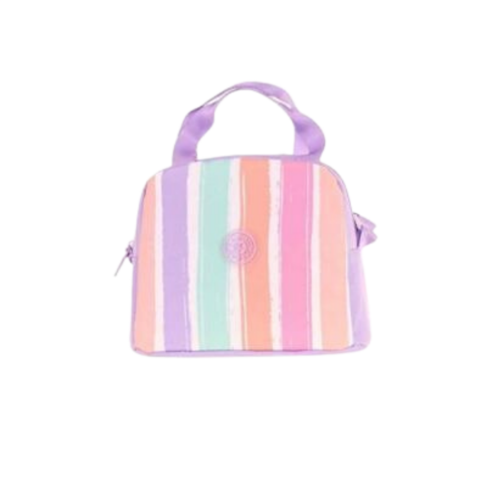 Kaukko Rainbow Beslenme Çantası (Çizgili Lila) K9076