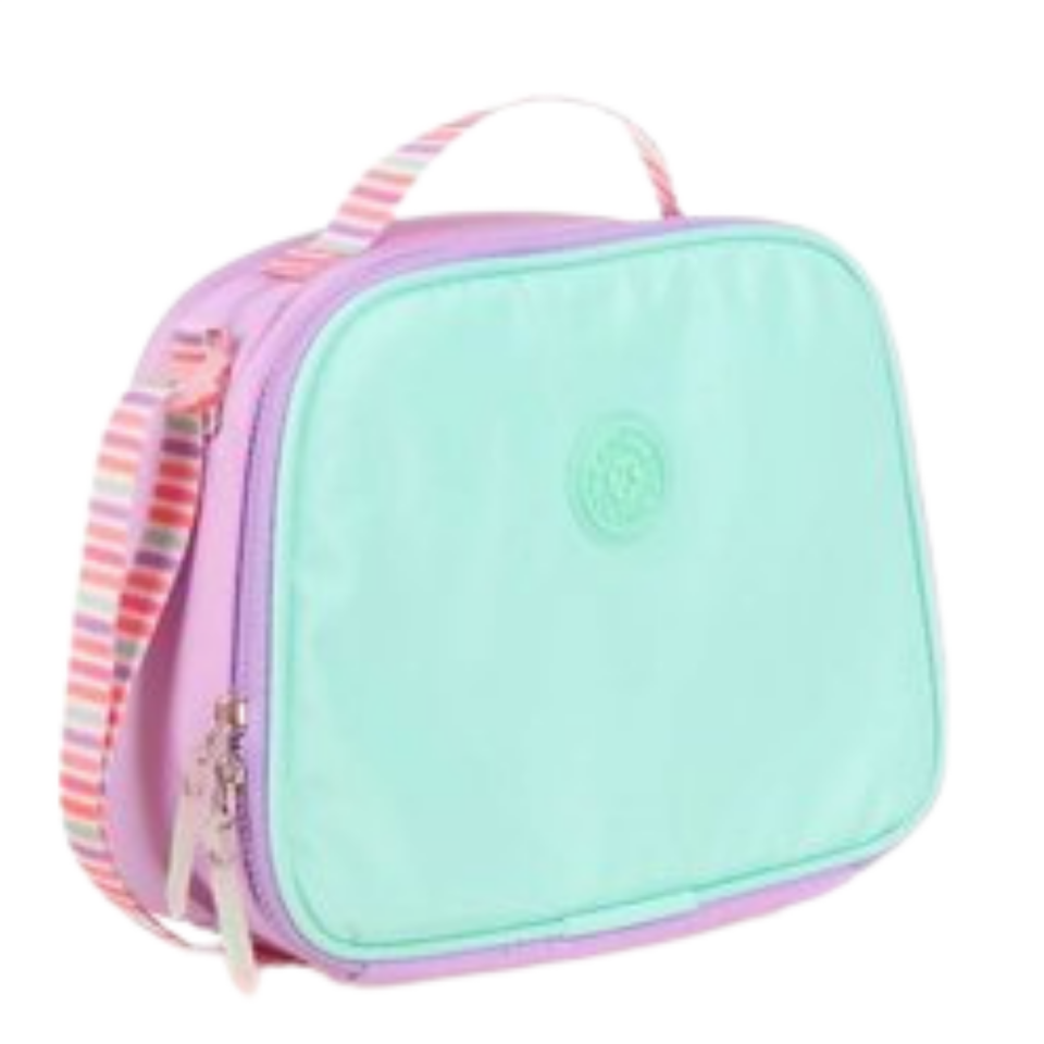Kaukko Double Stripe Beslenme Çantası Lilac K9039