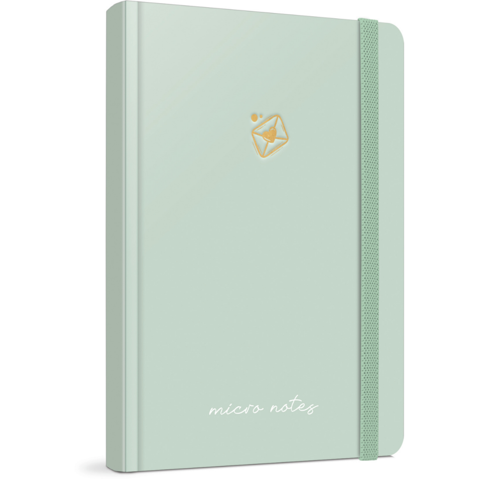 Gıpta 6447 Sunday Notes İp Dikiş Sert Kapak 17x24 Kareli Defter 100 Yaprak Pembe
