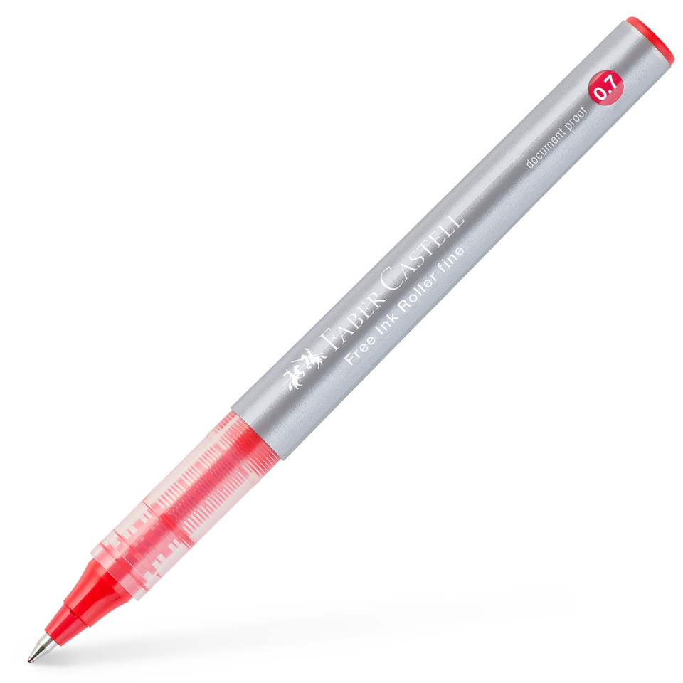 Faber-Castell Roller Free Ink 07 mm Kırmızı 348121