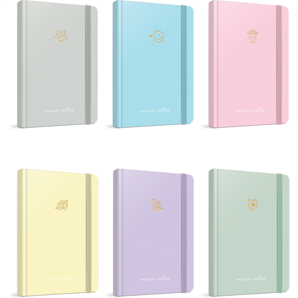 Gıpta 6455 Sunday Notes İp Dikiş Sert Kapak 17x24 Çizgisiz Defter 100 Yaprak