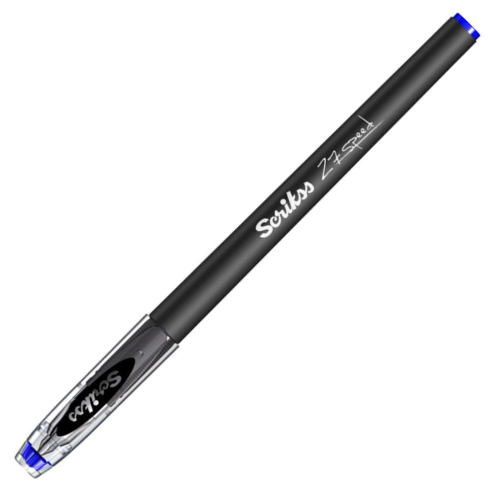 Scrikss Speed Gel Tükenmez Kalem 07mm Mavi