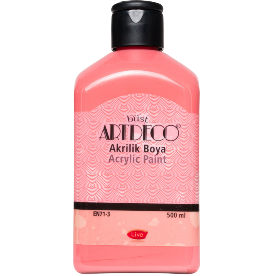 Artdeco 3604 Akrilik Boya Pembe 500 ml