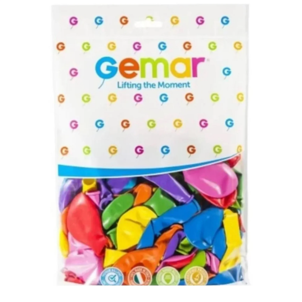 Gemar Balon 10'' Standart Karışık Renk