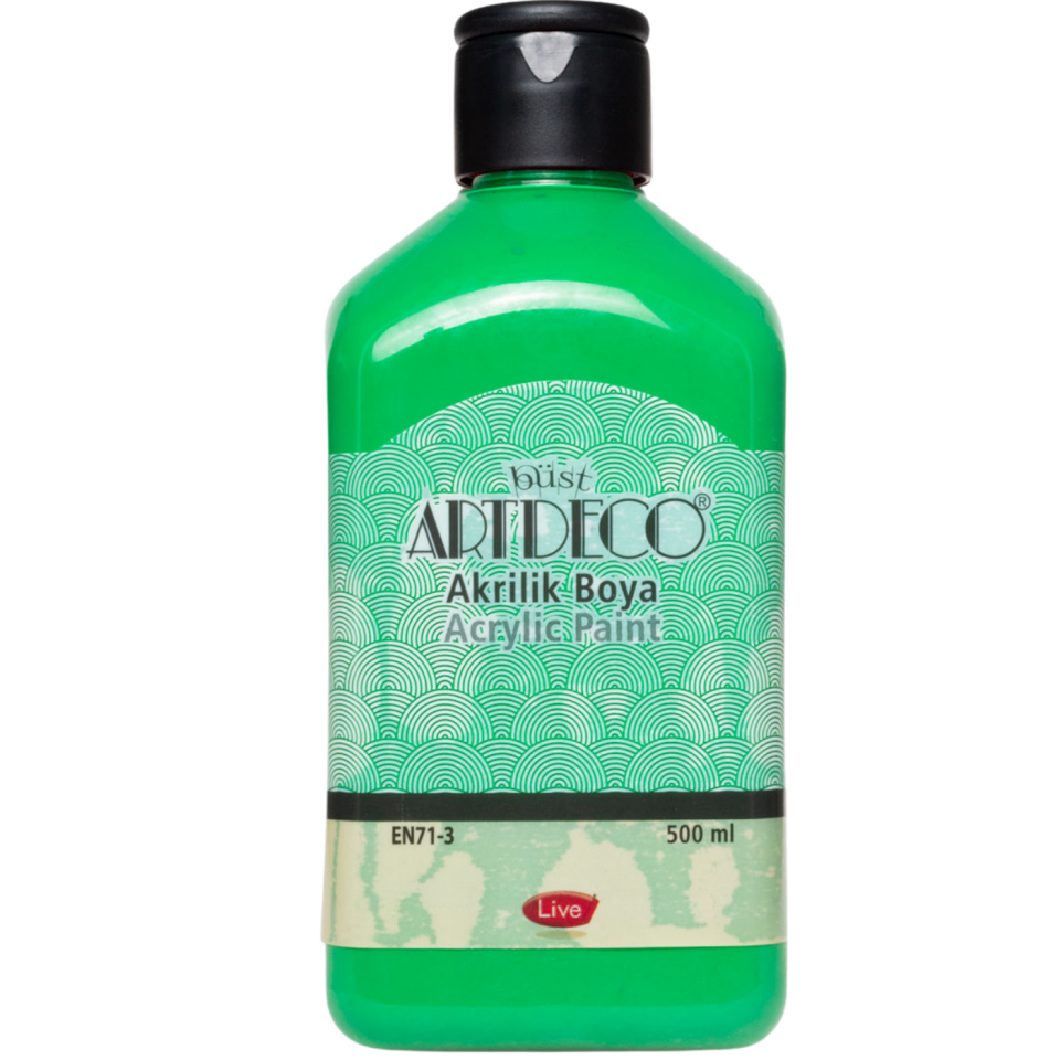 Artdeco 3612 Akrilik Boya Yeşil 500 ml