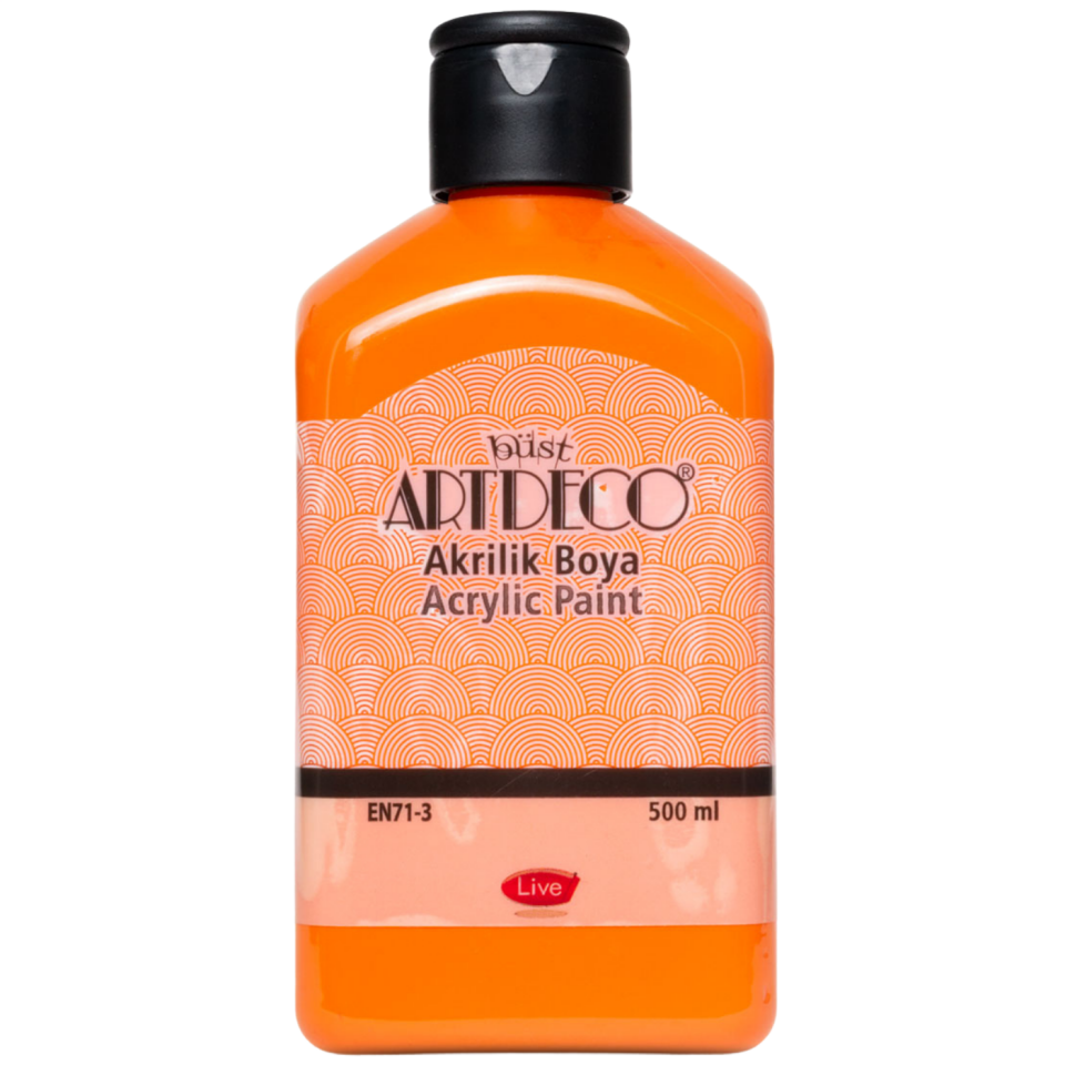 Artdeco 3603 Akrilik Boya Turuncu 500 ml