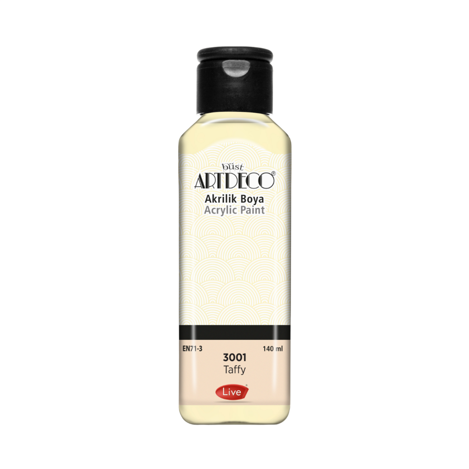 Artdeco 070R-3001 Akrilik Boya 140ml Taffy