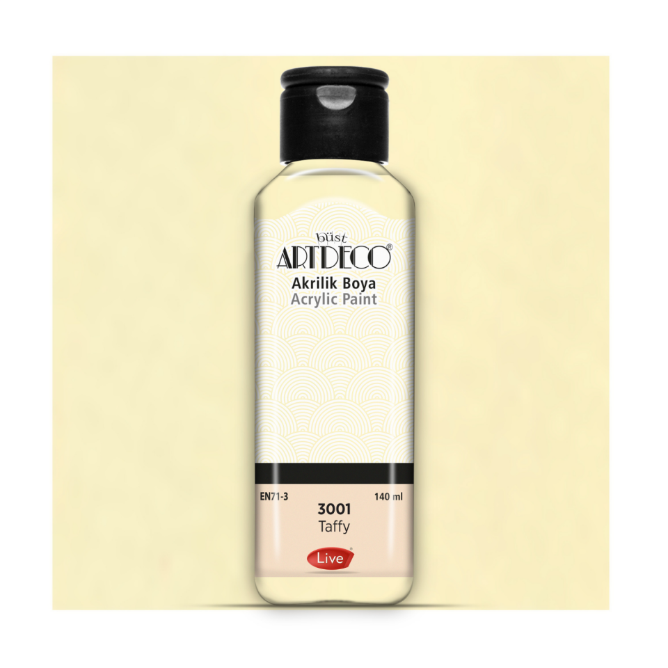 Artdeco 070R-3001 Akrilik Boya 140ml Taffy
