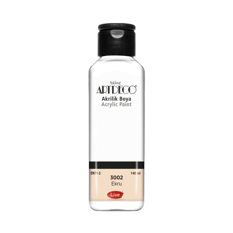 Artdeco 070R-3002 Akrilik Boya 140ml Ekru
