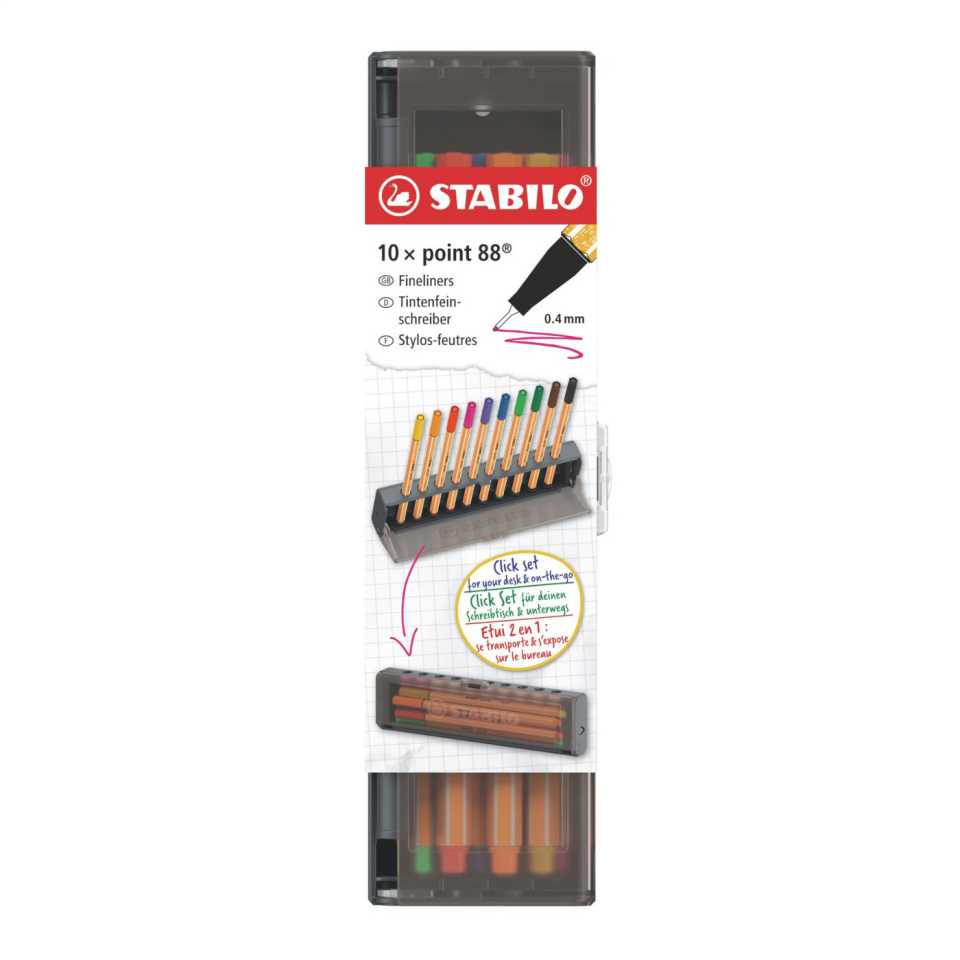 Stabilo 8810 Point 88 Keçeli Kalem 10'lu Set