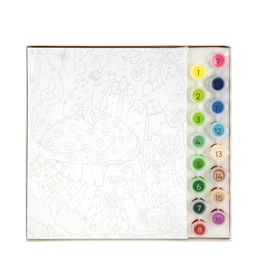 Craft And Arts Numaralarla Boya Seti Mantar Ormanı 9207