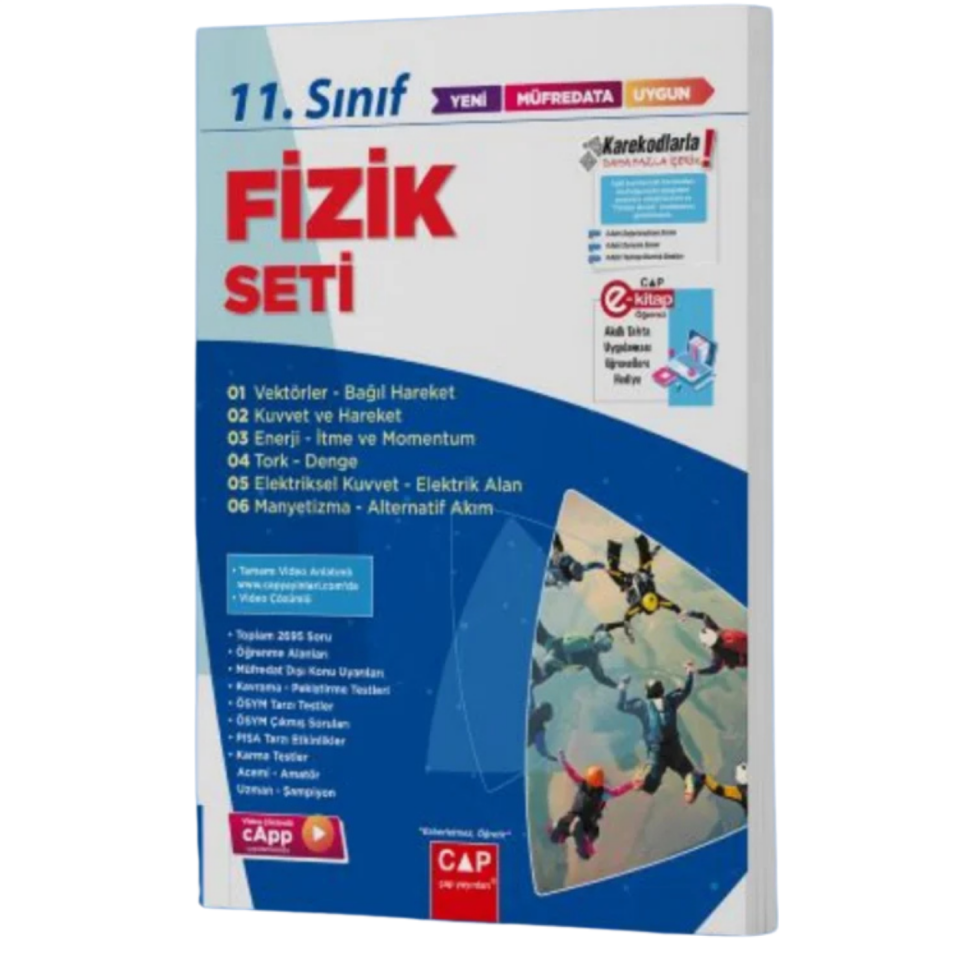 Çap Yayınları 11. Sınıf Fizik Seti 6 Fasikül