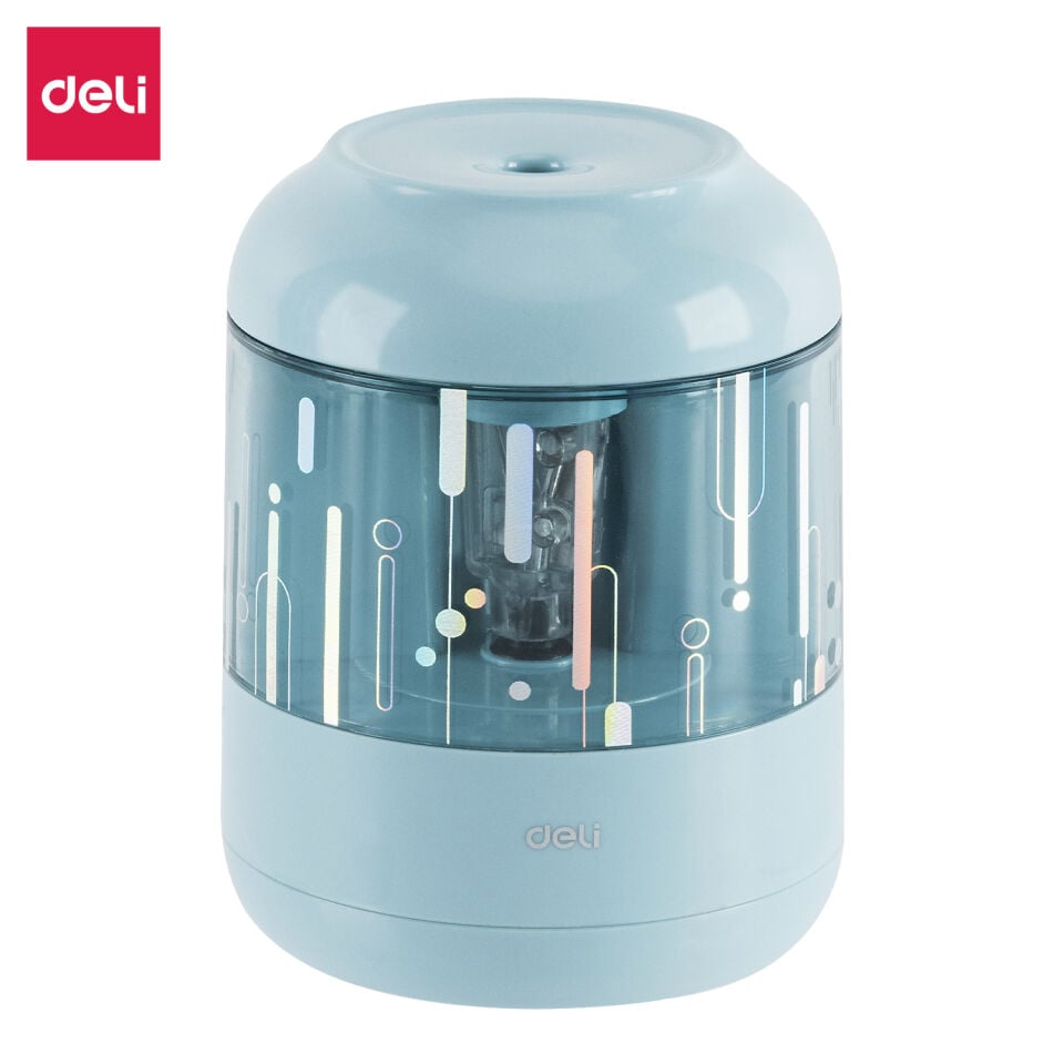 Deli Elektrikli  Kalemtıraş Mavi EH508-BL
