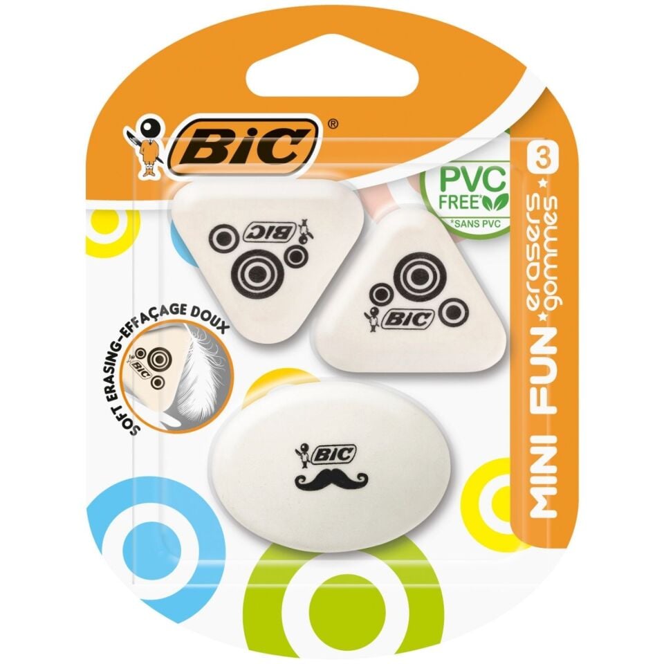 Bic Mini Fun Silgi 3'lü
