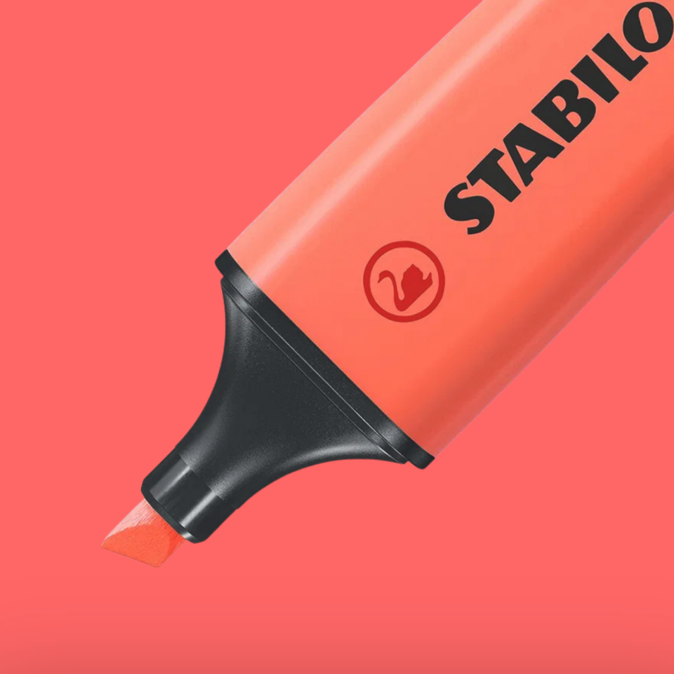 Stabilo Boss Original Fosforlu Kalem Pastel Kırmızı 70140