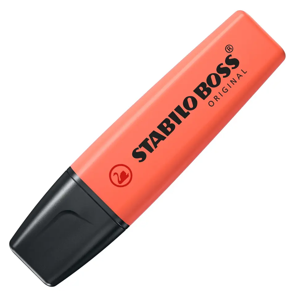 Stabilo Boss Original Fosforlu Kalem Pastel Kırmızı 70140