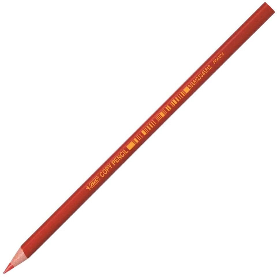 Bic Evolution Kırmızı Kopya Kalemi 12'li Kutu