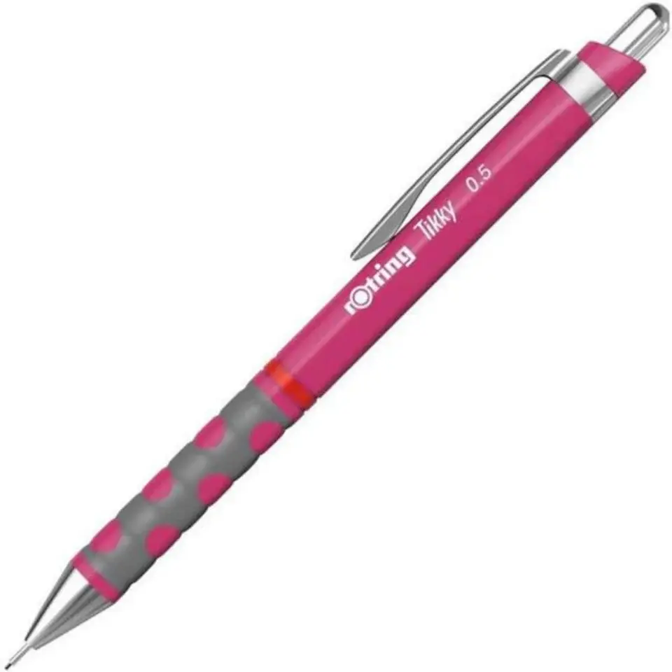Rotring Tikky Mekanik Kurşun Kalem Ahududu Pembe