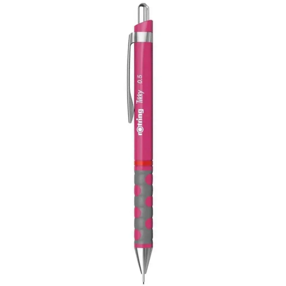 Rotring Tikky Mekanik Kurşun Kalem Ahududu Pembe