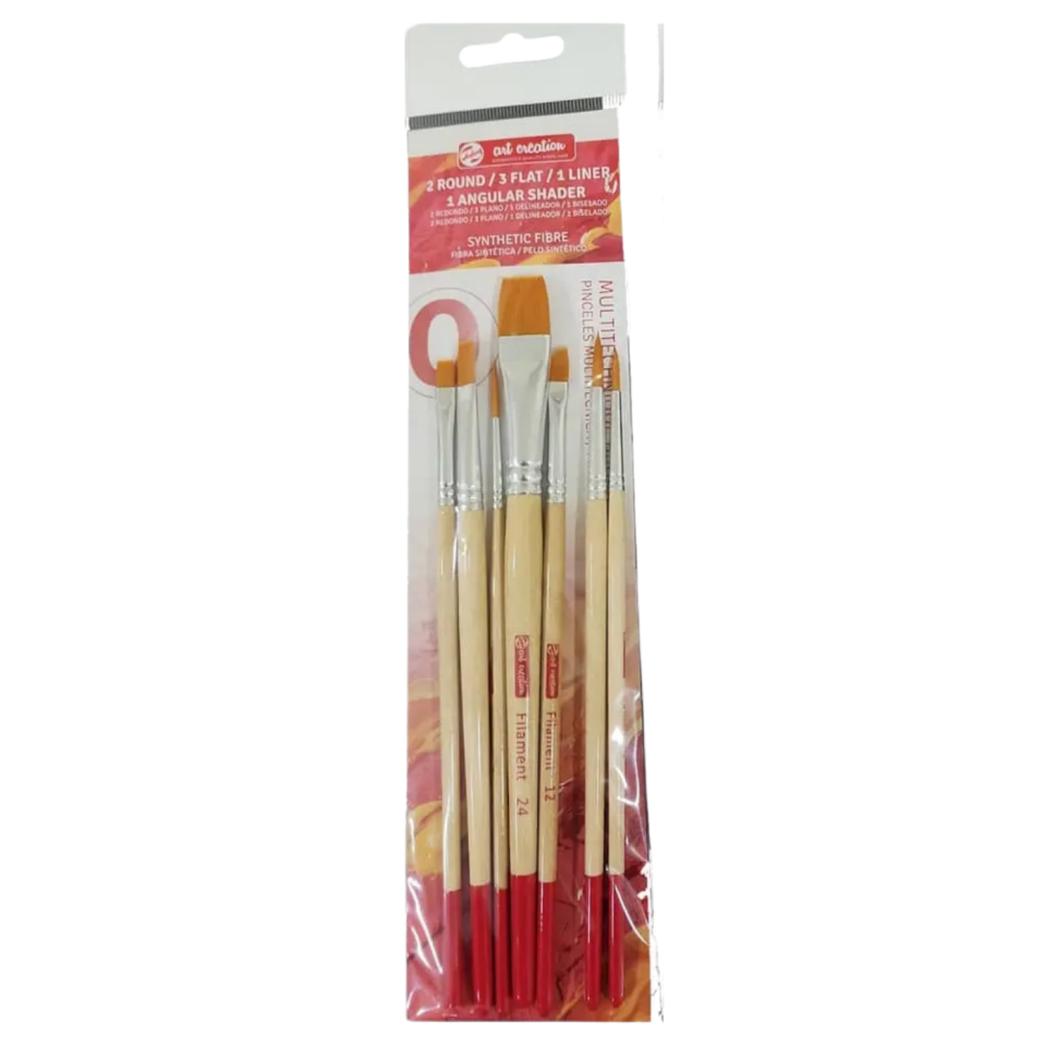 Tac Fırça Seti Çok Amaçlı. 7'li Set O