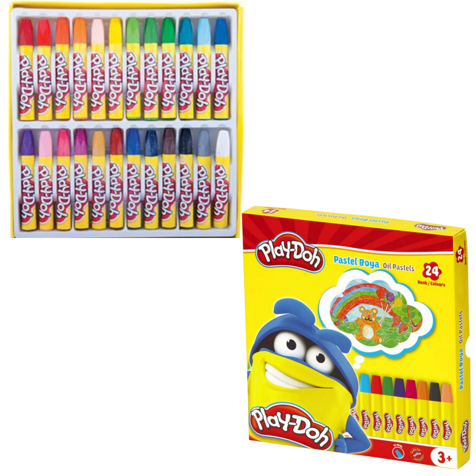 Play-Doh PA004 Pastel Boya 24 Renk