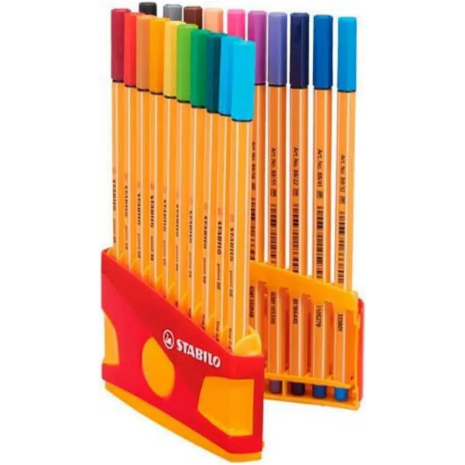Stabilo Point 88 Color Parade Keçeli Kalem 0.4 mm 20 Renk 8820-03
