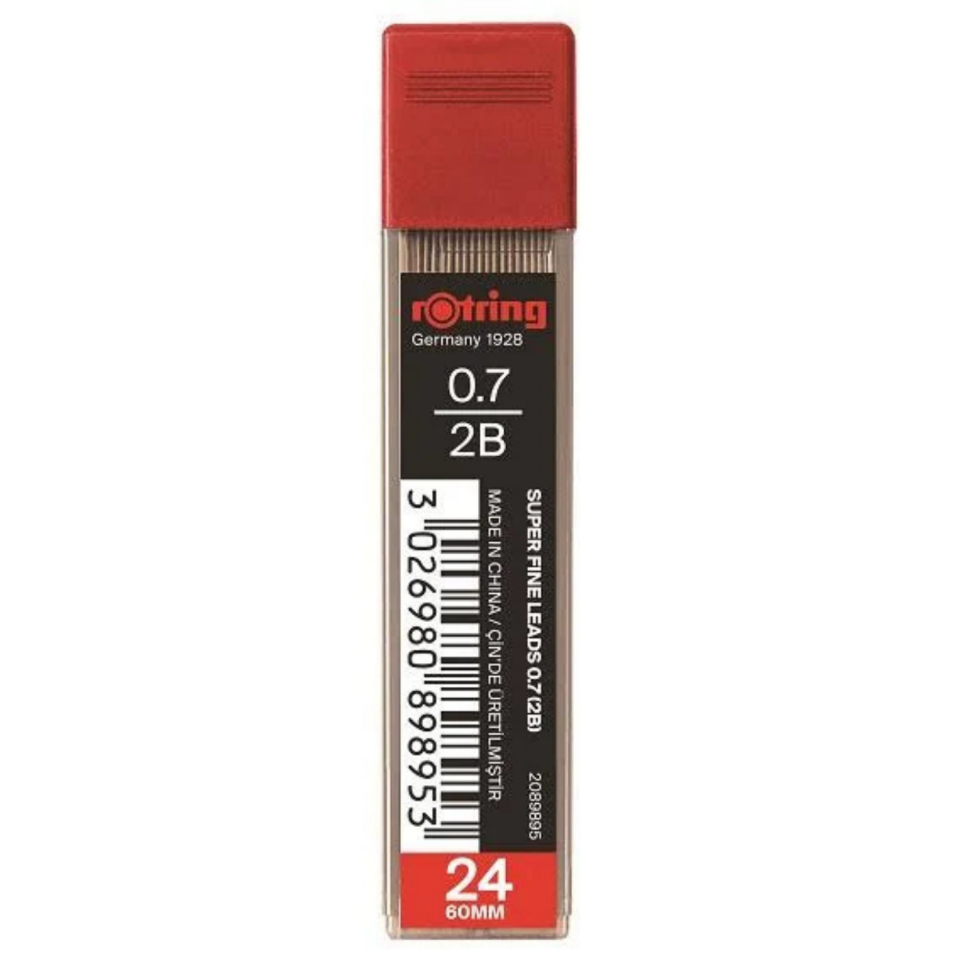 rOtring Süper Polymer Mekanik Kurşun Kalem Ucu 0,7 Mm 2B