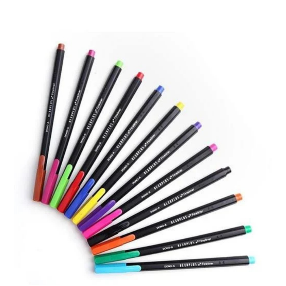 Pensan Fineliner 0.4 mm 10'lu Plastik Kutulu 6500 Hp