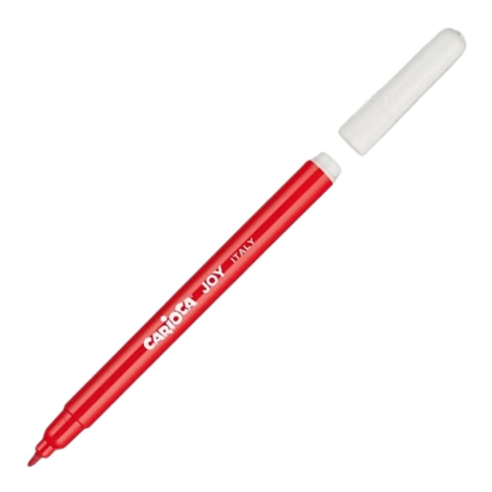 Carioca Joy 40614 Süper Yıkanabilir Keçeli Boya Kalemi 12'li