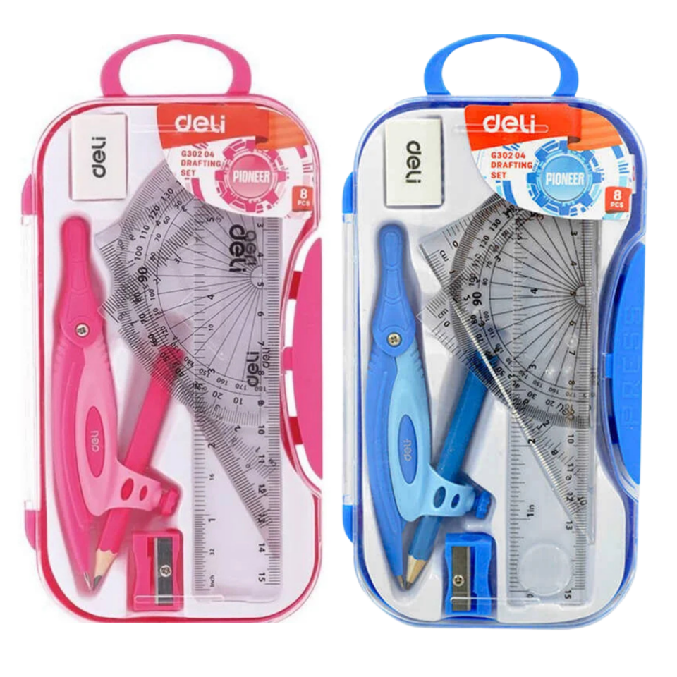 Deli G30304 Pergelli Çizim Seti 7 Parça