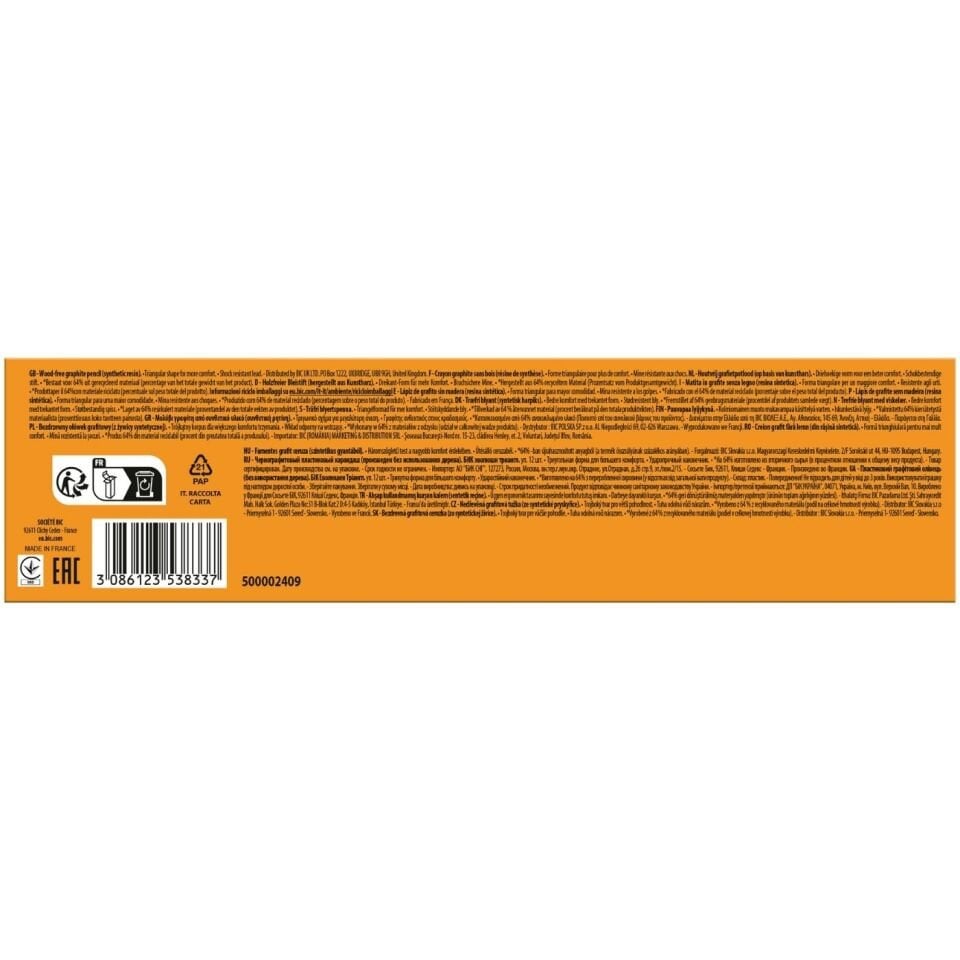 Bic 964845 Evolution Üçgen Kurşun Kalem 12'li
