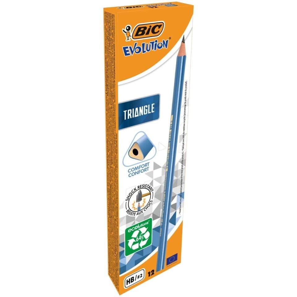 Bic 964845 Evolution Üçgen Kurşun Kalem 12'li