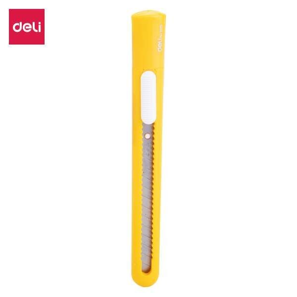 Deli 2020 Mini Maket Bıçağı Sarı
