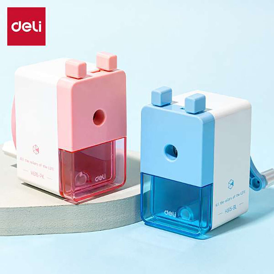 Deli H515 Çevirmeli Masa Üstü Kalemtıraş