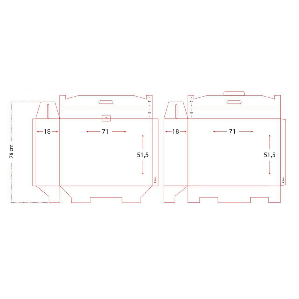 KutuBu Set Kutusu 50x70 cm