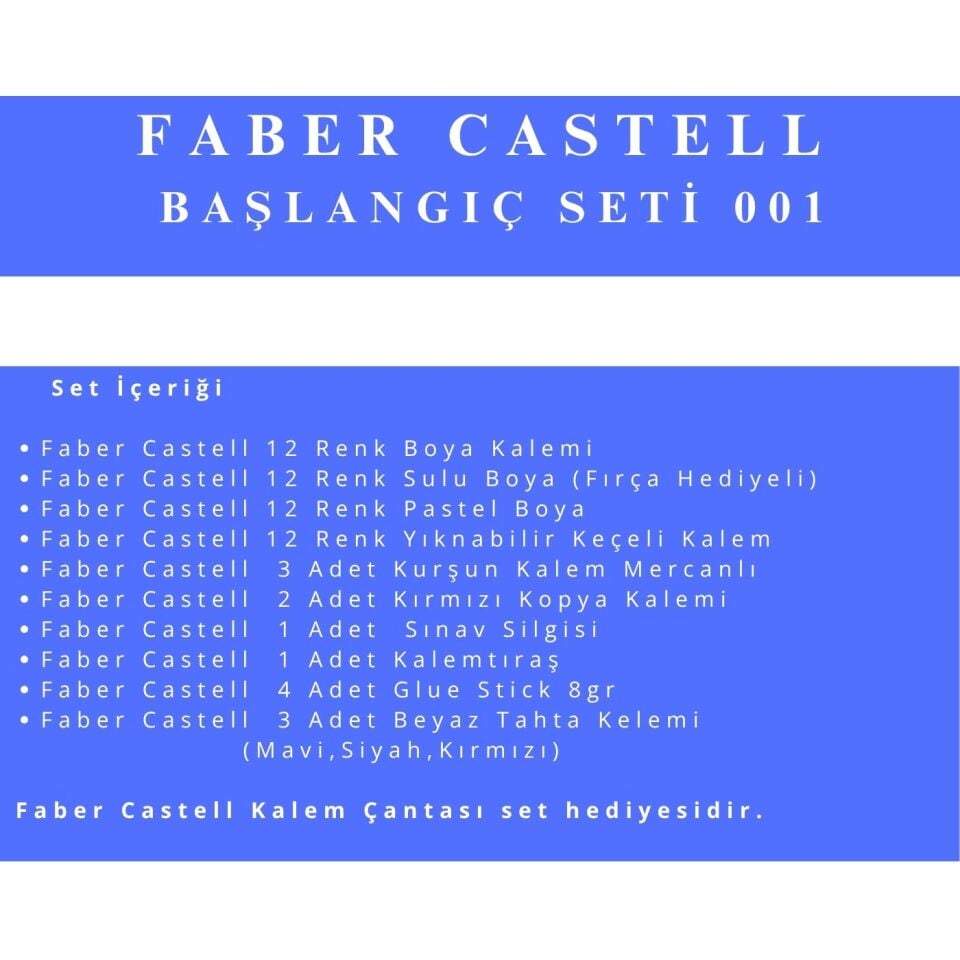 Faber-Castel Başlangıç Seti FC-81868 12