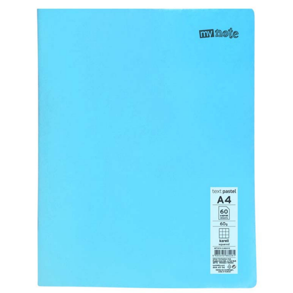 Mynote Text Neo Defter A5 60 Yp Çizgili