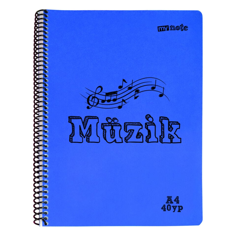 MyNote Flex Pp Müzik Defteri A4 40 yp