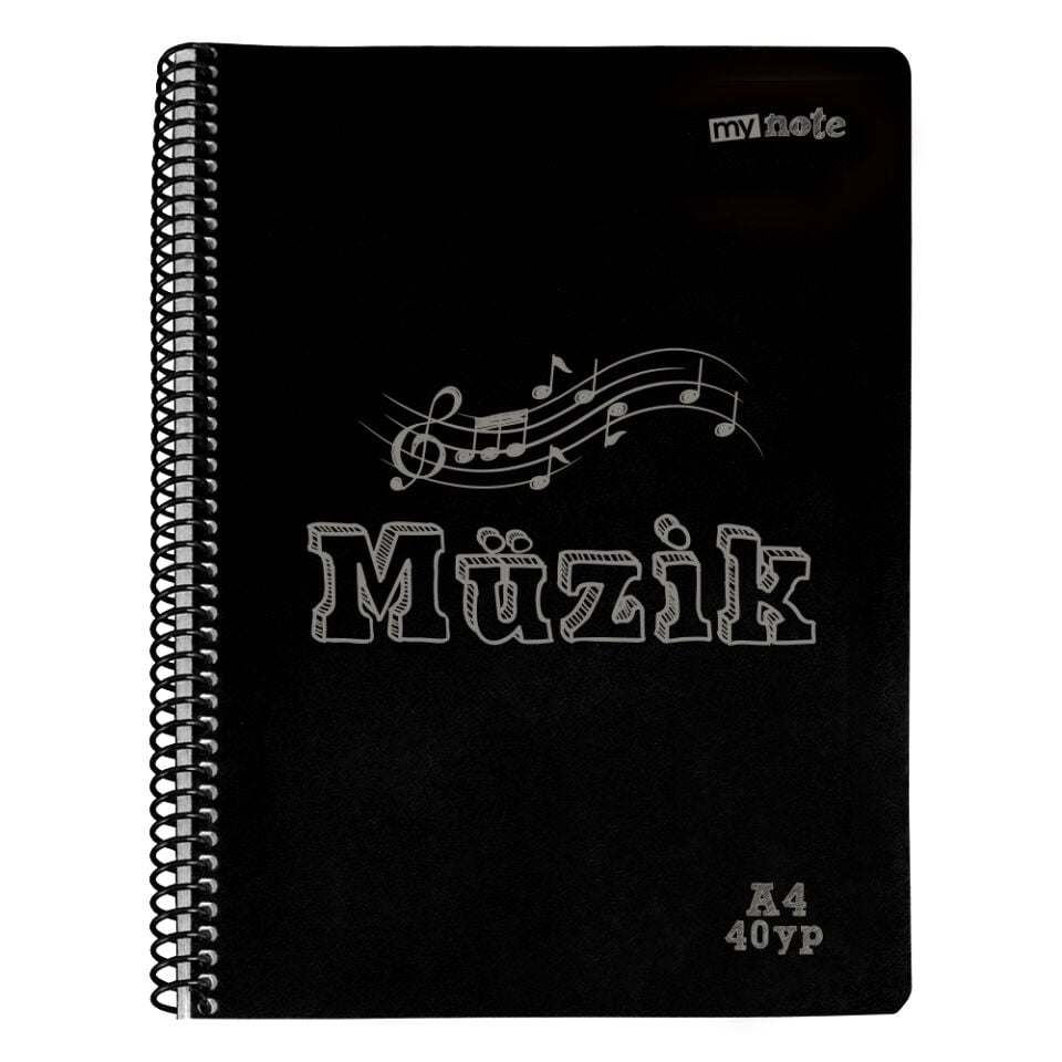 MyNote Flex Pp Müzik Defteri A4 40 yp