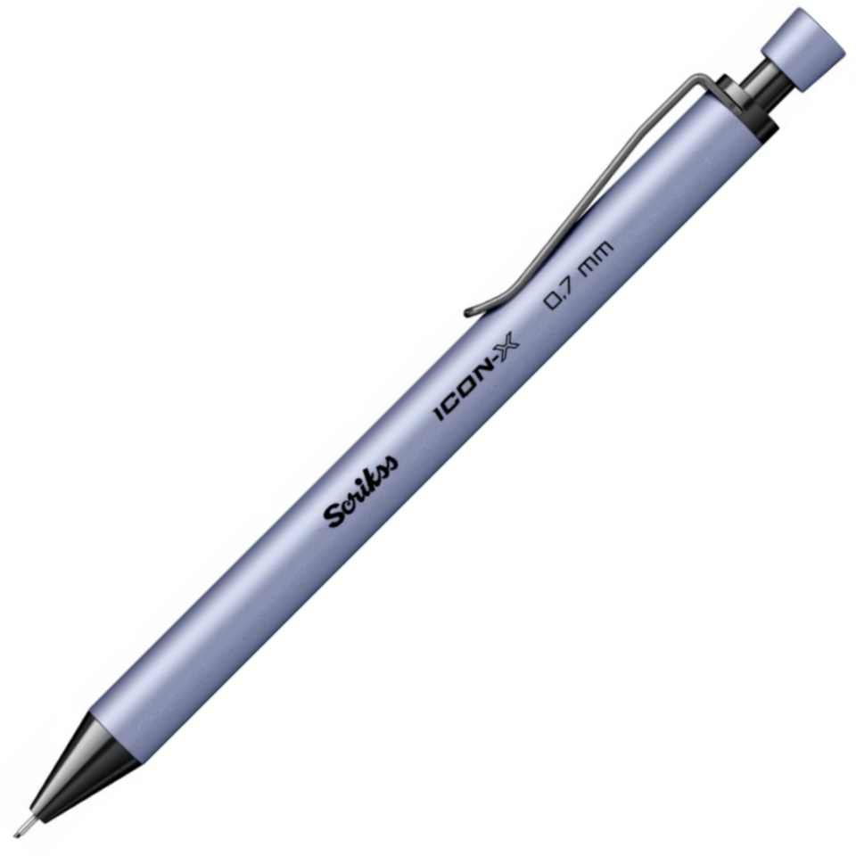 Scrikss Icon-X Metal Mekanik Kurşun Kalem 0,7 Mm Lila