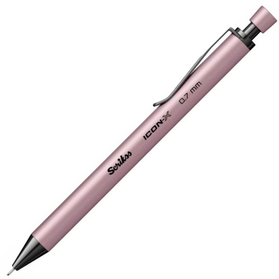 Scrikss Icon-X Metal Mekanik Kurşun Kalem 0,7 Mm Pudra