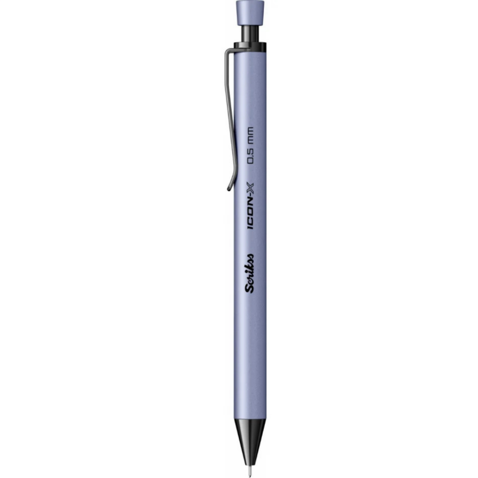 Scrikss Icon-X Metal Mekanik Kurşun Kalem 0,5 Mm Lila