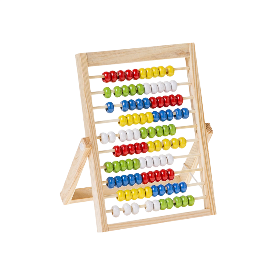 BuBu AA0001 Ahşap Abaküs 19.2x15.5